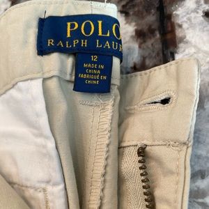 Two pairs of Boys 12 Polo Ralph Lauren Chinos
